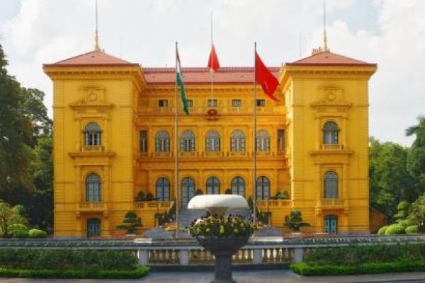 The Presidential Palace of Hanoi